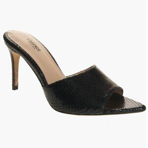 L’Agence Black Lolita Open Toe High Heel Mule - Size 39